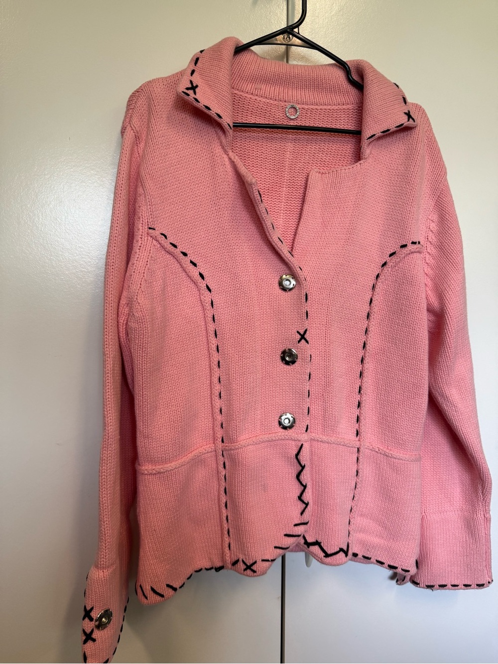 One Girl Who cotton cardigan sweater coat. Soft. Comfy.